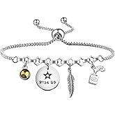 MAOFAED Musical Theme Bracelet for Theatre Nerd, Musical Lover Gift, Inspirational Quote, Theatre Buff Gift(riseBracelet)