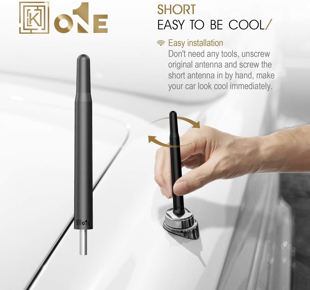 KEYO1E 4.8'' Short Antenna Compatible with 09 to 2021 F150: Automotive
