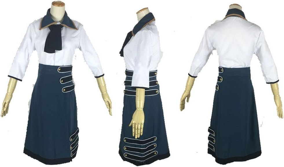 Cuterole Women Bioshock 3 Infinite Elizabeth Dress Cosplay Costume Custom