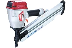MAX USA Corp SuperFramer SN890CH3/34 34 Degree Framing Offset/Clipped Head Stick Nailer up to 3-1/2"