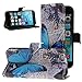 iPhone 6S Plus Case,iPhone 6S /6 Plus Case Wallet,Flower Cotton Pu Leather Flip Protective Case Cover with Stand for Apple iPhone 6S / 6 Plus 5.5