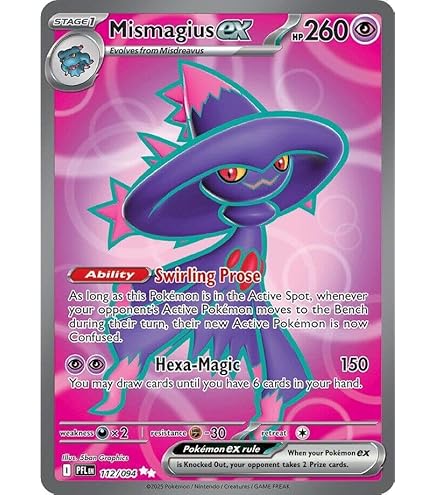Amazon.com: Pokemon Trick or Trade - Mismagius - Astral Radiance 059/189