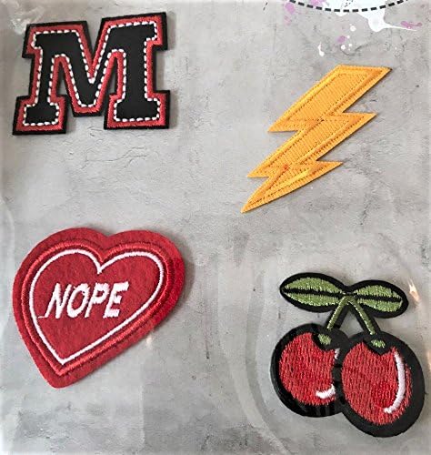 Iron-on Patches * 4 * Patch (Assorted Designs
