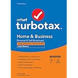 TurboTax Home & Business 2021 Tax Software, Federal and State Tax Return w/Federal E-file [Amazon Exclusive] [PC/Mac Disc]