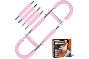 EWONLIFE Beginner & Advanced Twister Arm Trainer for Women, (20-40/40-60LB) with 4 Springs, 12 Levels Adjustable Chest & Arm Workout Equipment, Portable Upper Body Strength Trainer, Arm & Chest Exerciser, Gift