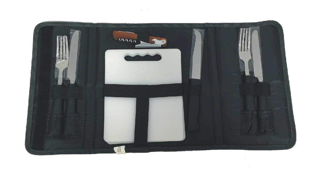 CB Präsentwerbung GmbH Picnic Cutlery Camping Tableware Travel Cutlery Crockery Lunch Folder