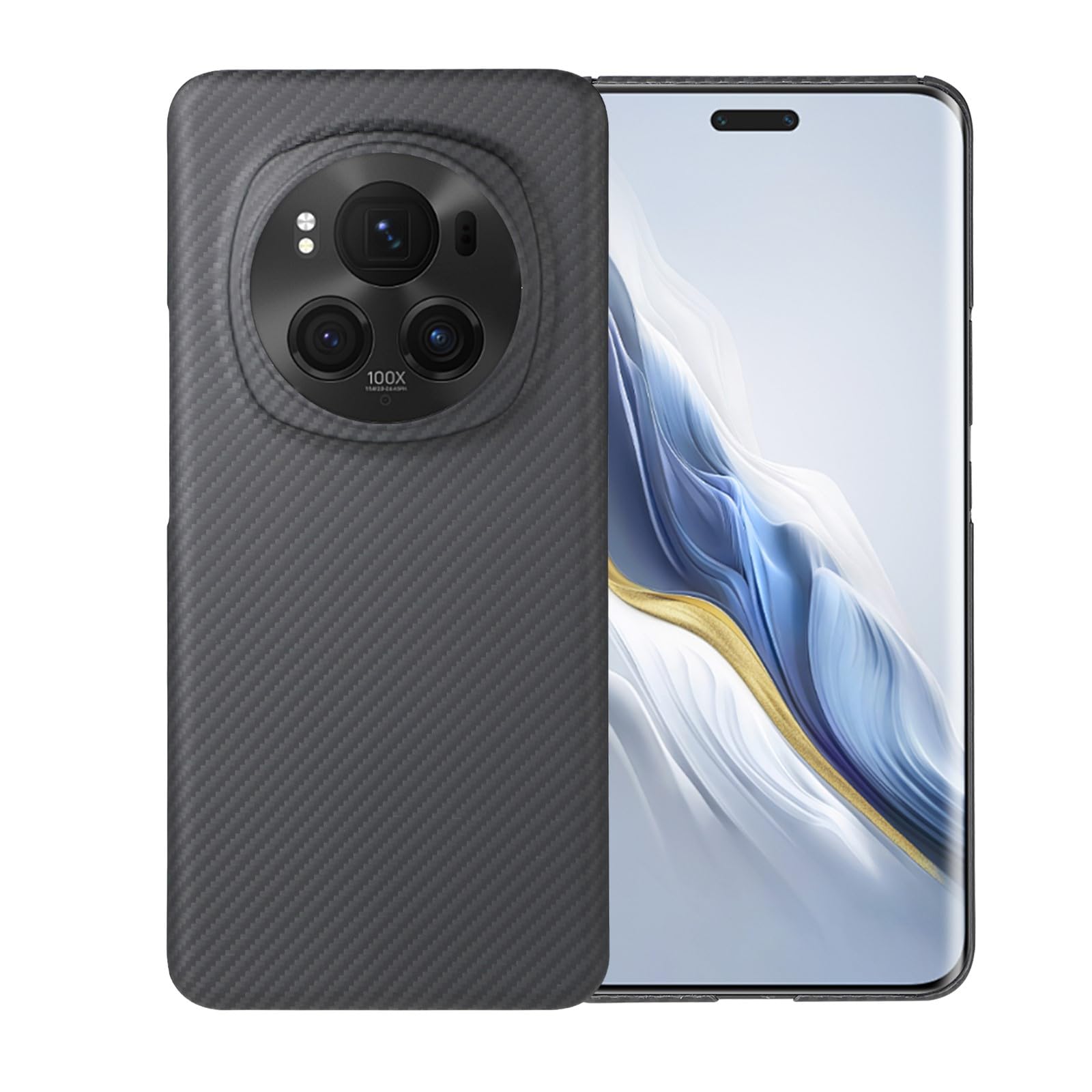 GIMENOHIG Rare 600D Slim and Lightweight Aramid Carbon Fiber Case for Honor Magic 6 Pro (for Magic 6 Pro)