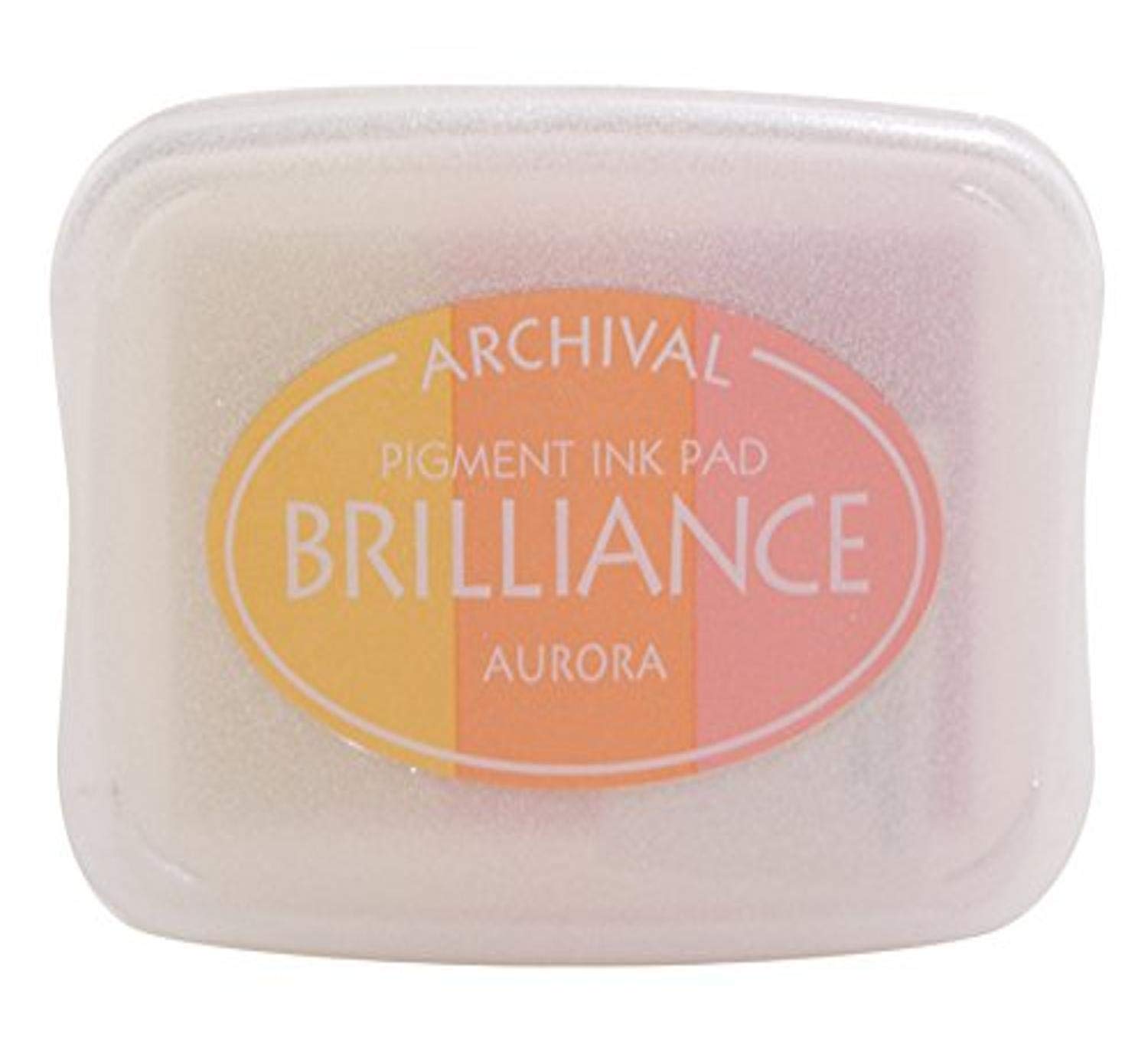 Brilliance 3 Colour Ink Pads Tsukineko Brilliance Pad, Aurora, Multiple Colours