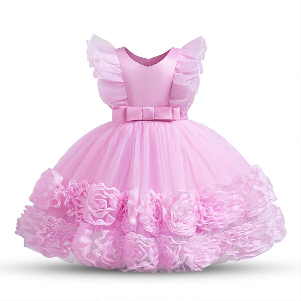 Baby Girl Dresses Nileafes Baby Girl Party Dress - Tutu Pageant Ball Gown For Weddings & Special Occasions Baby Girl Pageant Dress Baby Girl Dresses Nileafes Baby Girl Party Dress - Tutu Pageant Ball Gown For Weddings & Special Occasions Baby Girl Pageant Dress