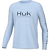 HUK Kids Pursuit Graphic Long Sleeve Shirt, Fishing Shirt for Kids