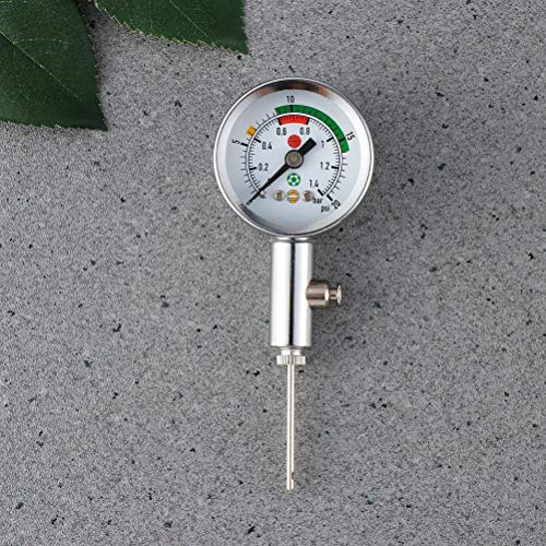 PatyHoll Accurate Ball Pressure Gauge Bar Barometers Inner Air for Football Soccer Volleyball Basketball