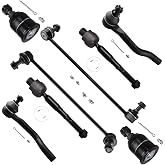 8pc Set Front Inner Outer Tie Rod End Ball Joint Sway Bar for Honda | for Accord 2013-2017, Suspension Kit OE Quick Fit Replacement