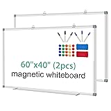 H-Qprobd Whiteboard Dry Erase White Board for Wall