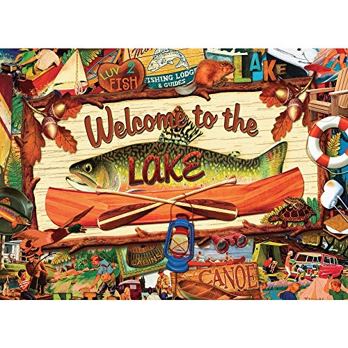 1000 Piece Jigsaw Puzzle - Welcome To The Lake