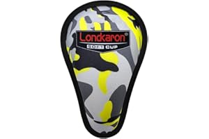 Londkaron Youth Boys Soft Protective Athletic Cup (Ages 7-12), Beginners Sports Cup for Baseball, Football, Lacrosse