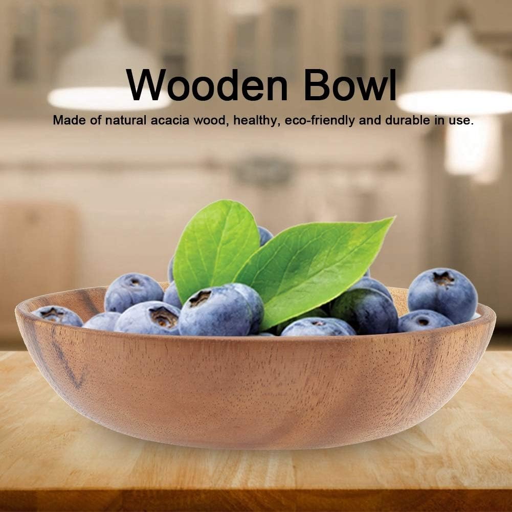 DEWIN Wooden Fruit Bowl - Image 3