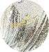 ShiDianYi 3 Feet 1 Yards-Silver-Sequin Fabric, by The Yard, Sequin Fabric, Tablecloth, Linen, for Xmas Decor (Silver)