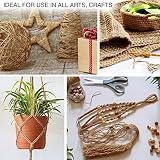 ANSIO Natural Jute Twine 101 m 333 ft 2 mm 3-ply Pack of 2 view 2
