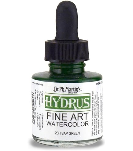 (未使用･未開封品)　Dr. Ph. Martin&#39;s Hydrus Fine Art Watercolor 1.0 oz Gamboge (2H) 7z28pnb Amazon.com: Dr. Ph. Martin's Hydrus Fine Art Watercolor (2H