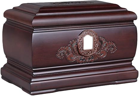 Amazon Co Jp 木彫り アダルト 骨壷 禅仏教ツール 彫刻 の 棺桶 ベッド 人間の灰の壷火葬の壷 美しい生命の壷 愛情のこもった愛情のある壷 家の場所や埋葬に最適 葬儀 火葬 骨壺yydd ホーム キッチン