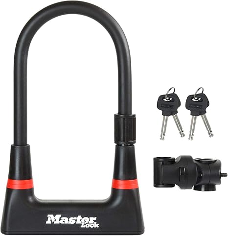 bike lock with mounting bracket