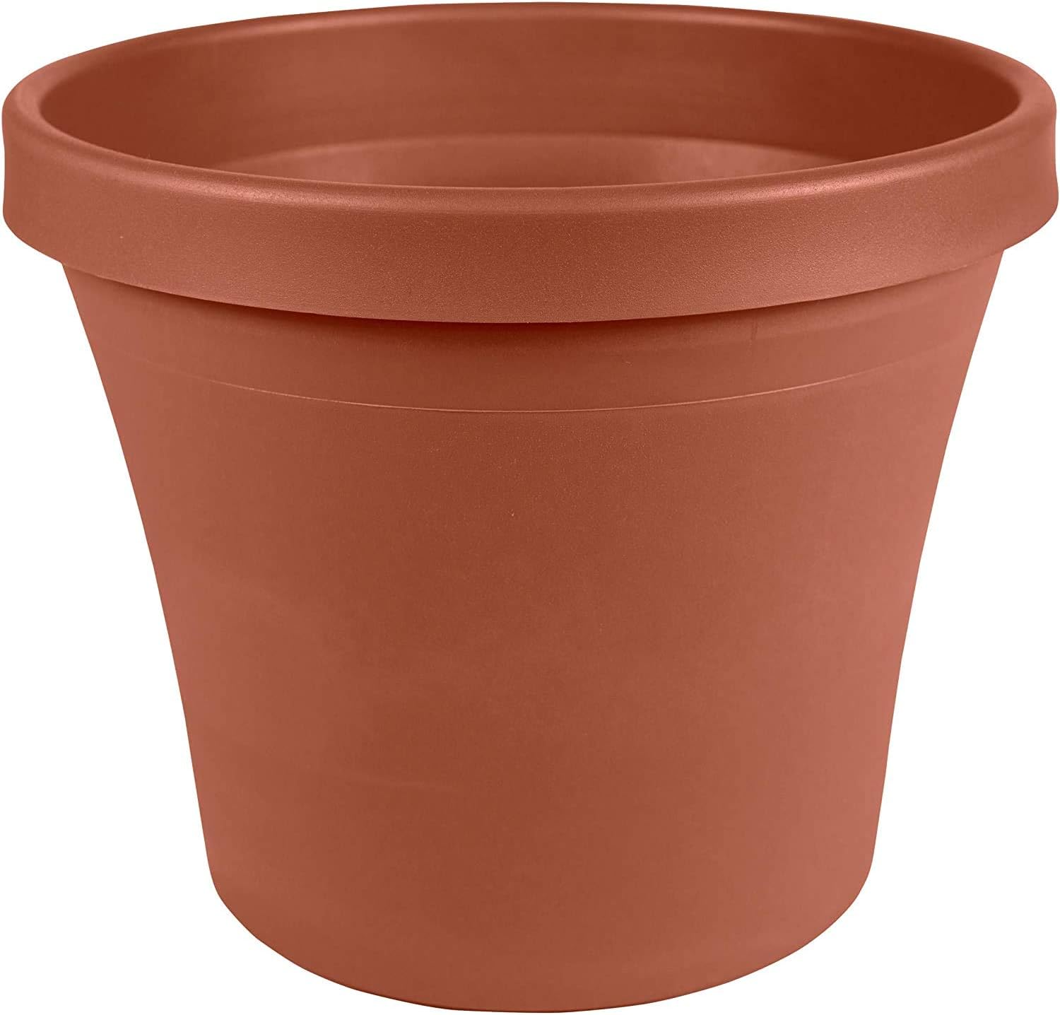 Bloem Terra Plastic Pot Planter 6" Terra Cotta: Garden & Outdoor