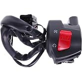 WQSING Right Handlebar Start Stop Kill Control Switch 35013-MCJ-A02 | Compatible with Honda CBR954 RR 2002-2003 Motorcycle Electrical Starter 35013-MCJ-A01 35013-MCJ-A00