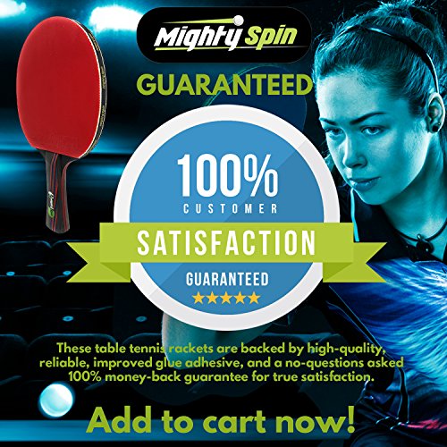 image for MightySpin Ping Pong Paddle Cleaner - Keeps Table Tennis Racket Rubber