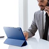 CoBak PU Leather Smart Case for Samsung Galaxy Tab A11 Plus 11in 2025 Blue view 7