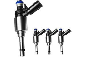 SeyPon Set of 4 Upgraded 35310-2GGA1 GAS Fuel Injectors Fit for 2.4L Hyundai: Sonata/Tucson/Santa Fe, for Kia: Optima/Sorento/Sportage, 2015-2022, (Not for EV-GAS), OEM # 353102GGA0, 353102GGA1