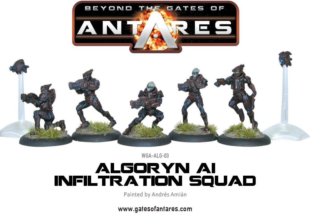 Beyond the Gates of Antares - Algoryn AI Infiltration Squad - Warlord Games