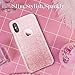 BASSTOP iPhone X Case, Luxury Bling Crystal Glitter Sparkle Phone Case Detachable 3 Layers Shockproof Hard PC Back Soft TPU Inner Shining Case for Apple iPhone X,iPhone 10 (Pink)