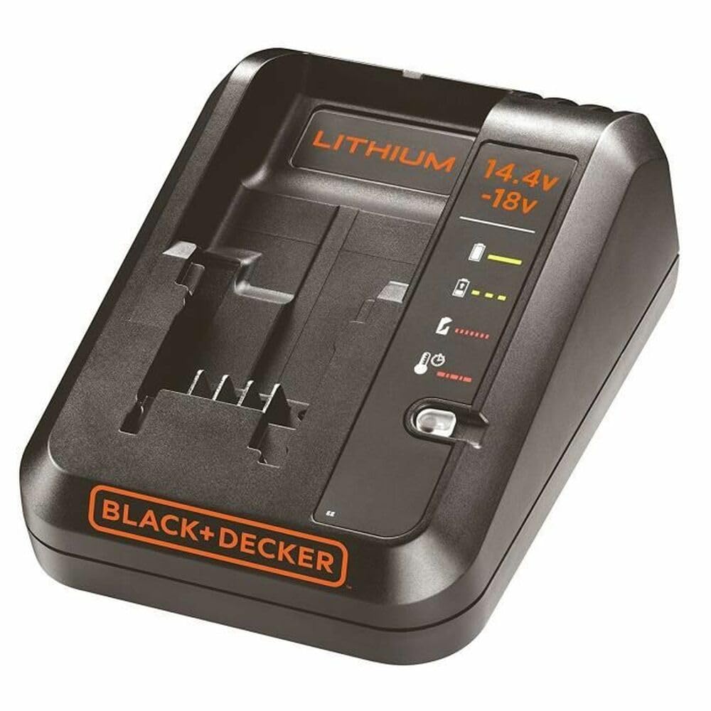 BLACK+DECKER 1Ah Charger for 18V and 14.4V Batteries, Orange, BDC1A-QW