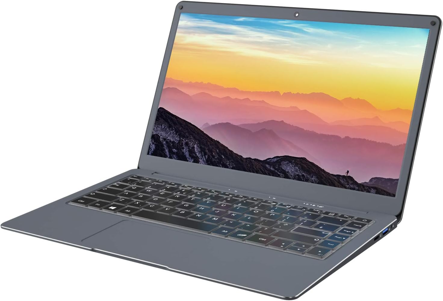 Jumper Laptop 13.3 inch 8GB 128GB Windows 10, Quad Core Celeron N3450