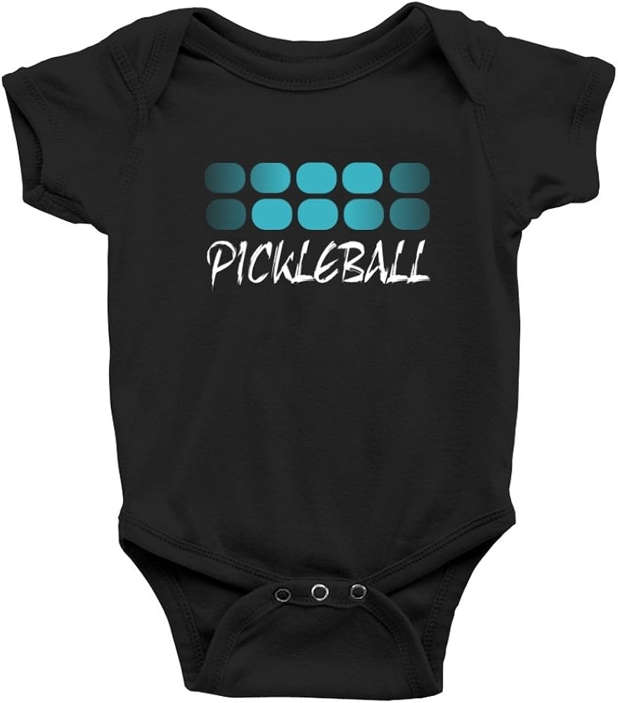 Teeburon 5 X 2 Pickleball Baby Bodysuit Amazon.co.uk Clothing