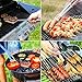 DISCOBALL BBQ Grill Tools Set, Stainless Steel Utensils with Aluminium Case 9 Barbecue Accessories, Outdoor Grilling Kit for Dad