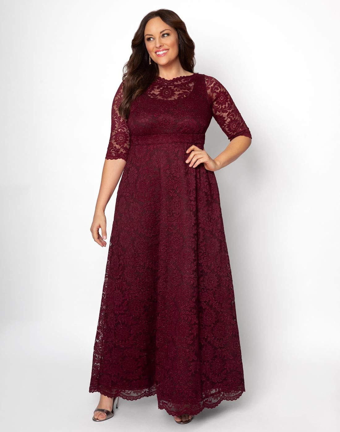 leona lace gown