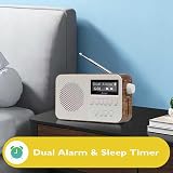 LEMEGA PR2 Max DAB/DAB+ Radio with Bluetooth Walnut view 4