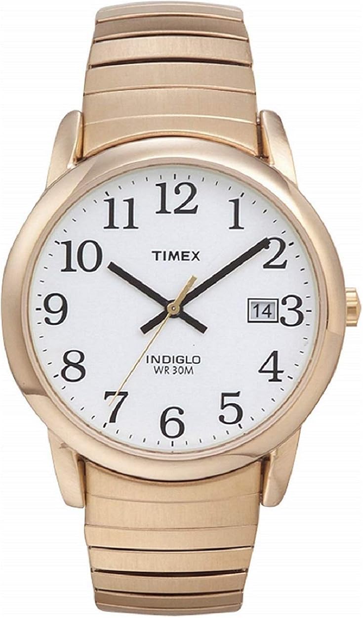 Orologio Da Polso Timex Donna - Quadrante Bianco Con Numeri Arabi, Cinturino In Pelle, Resistente All'Acqua 30m - Foto 7
