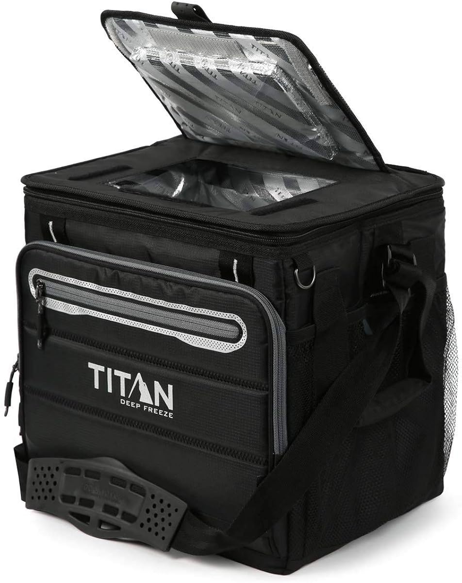 Titan Deep Freeze 40 Can Collapsible Cooler - Black - Image 4
