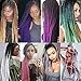 CXYP 24 Inch Synthetic Braiding Hair 3pcs/lot Afro Jumbo Braiding Hair Extensions 100g/pc Kanekalon Fiber for Twist Braiding Hair (pink)
