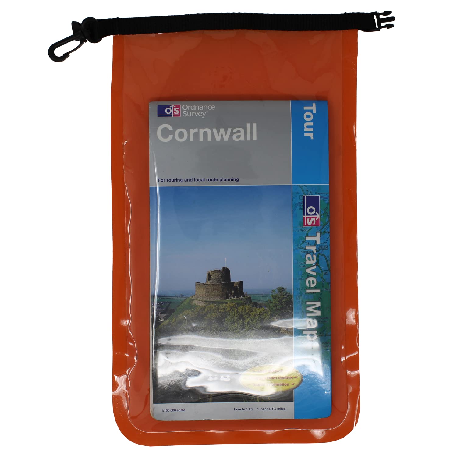 Survival Duck 1.5 Litre Small Waterproof Technology Dry Bag (Orange)