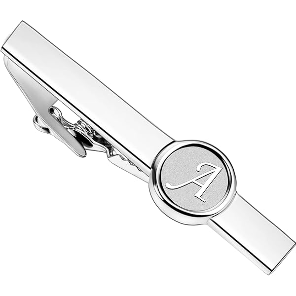 Mens Tie Bar Clip: Elegant Gold Finish Tie Clasp With Chain - Secure Your Tie With Style, Ideal For Mens Ties For Weddings