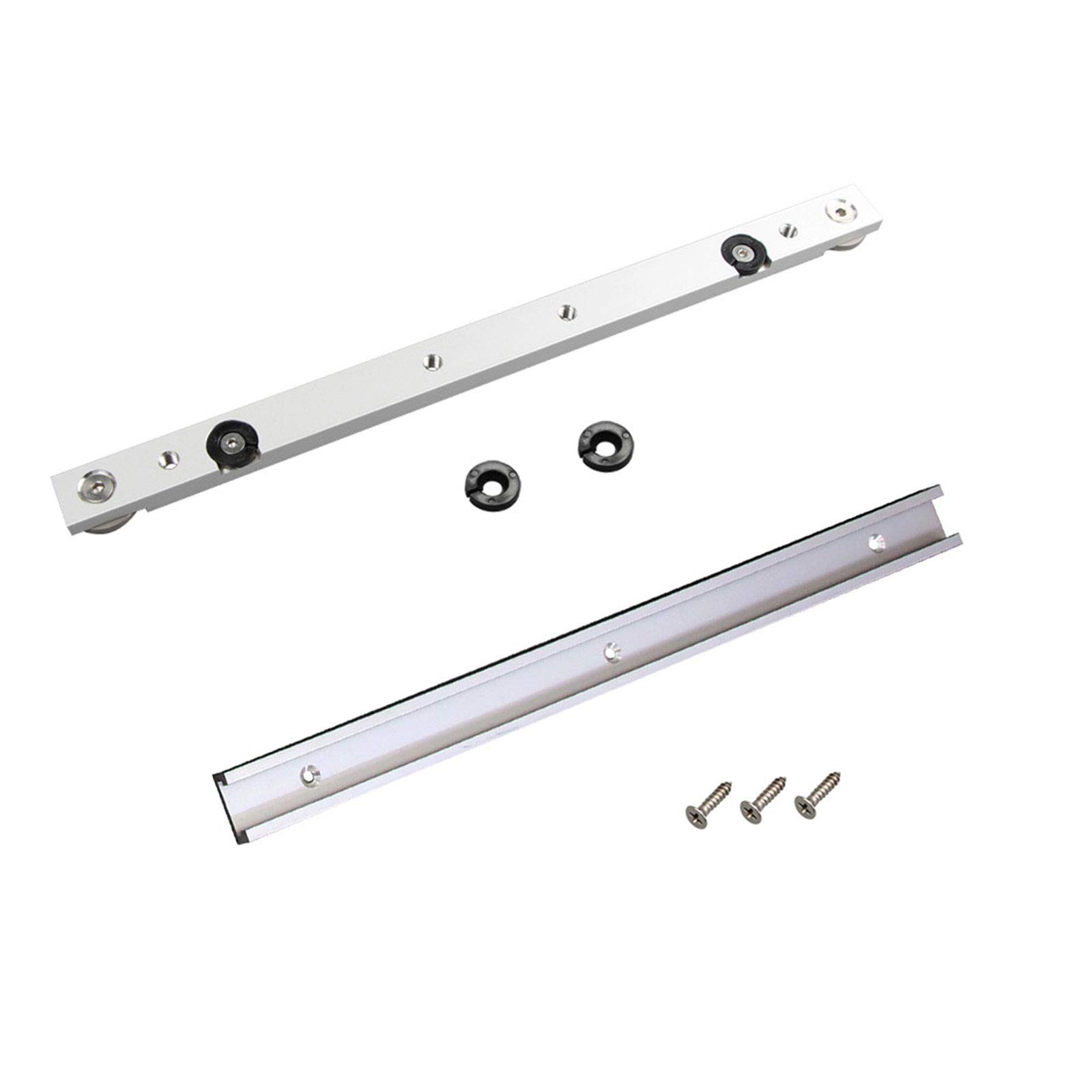 Opaltool Aluminium Alloy T-Tracks Slot Miter Bar Slider Table Saw Miter Gauge Rod Woodworking Tools for Woodworking DIY