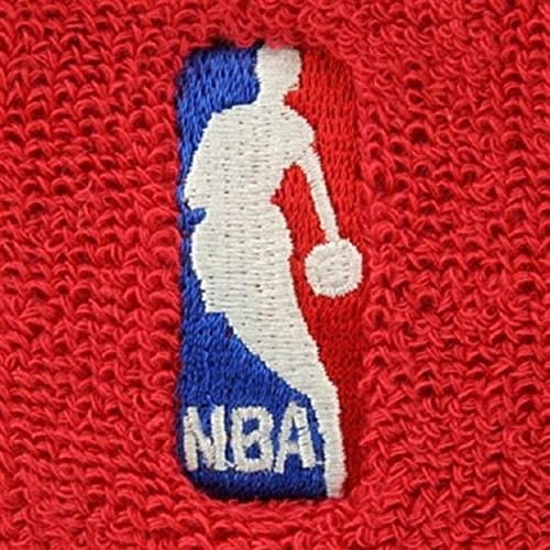 NBA Logoman Basketball Athletic Wristband Accessory 1 Pair
