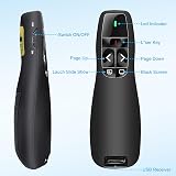 VOVIGGOL Wireless Presenter Remote 2.4GHz PPT Google Slides Clicker view 7