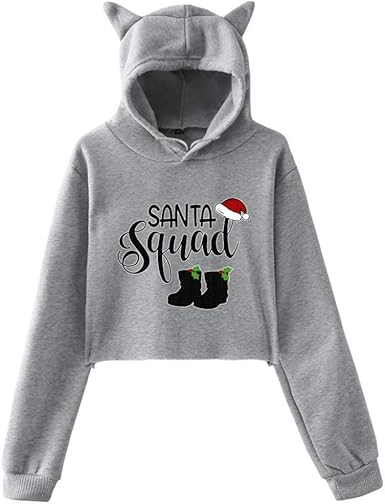 girls christmas hoodie