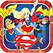 Amscan DC Comics Superhero Girl Birthday Complete Party Tableware Pack for 16, Dinner