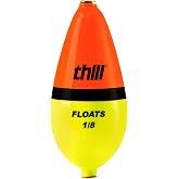 Thill Wobble Bobber - 1/8 oz., Orange/Yellow