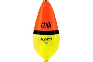 Thill Wobble Bobber - 1/8 oz., Orange/Yellow